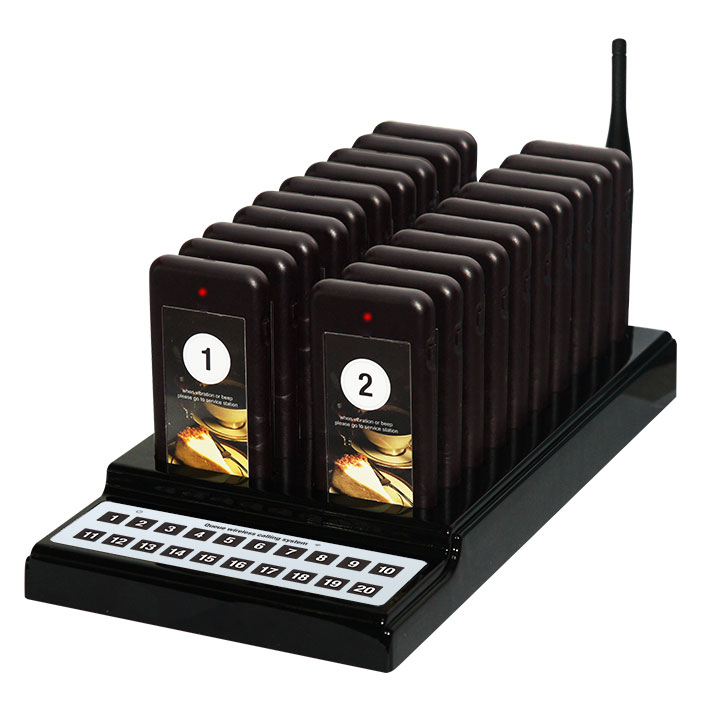 20-channel queue calling system