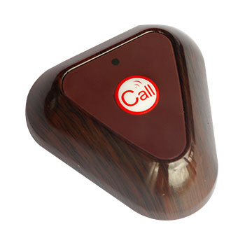 1-button triangle wireless calling button