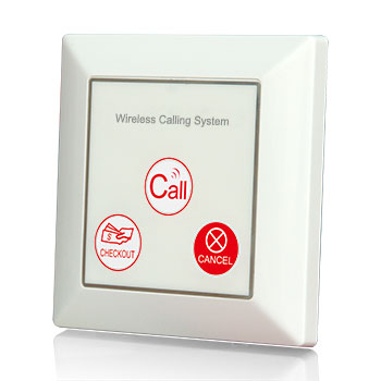3-button portable free wireless calling button