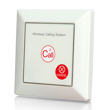 2-button free sticker wireless calling button